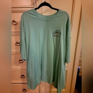Men's Green Izod graphic tee 4XL